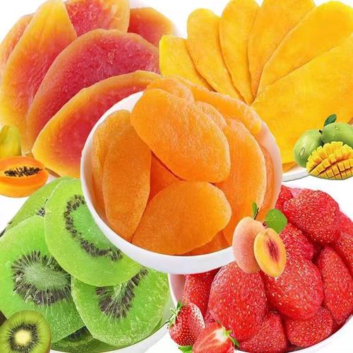 水果干散装混合装零食健康食品芒果干猕猴桃草莓干干果零食大礼包